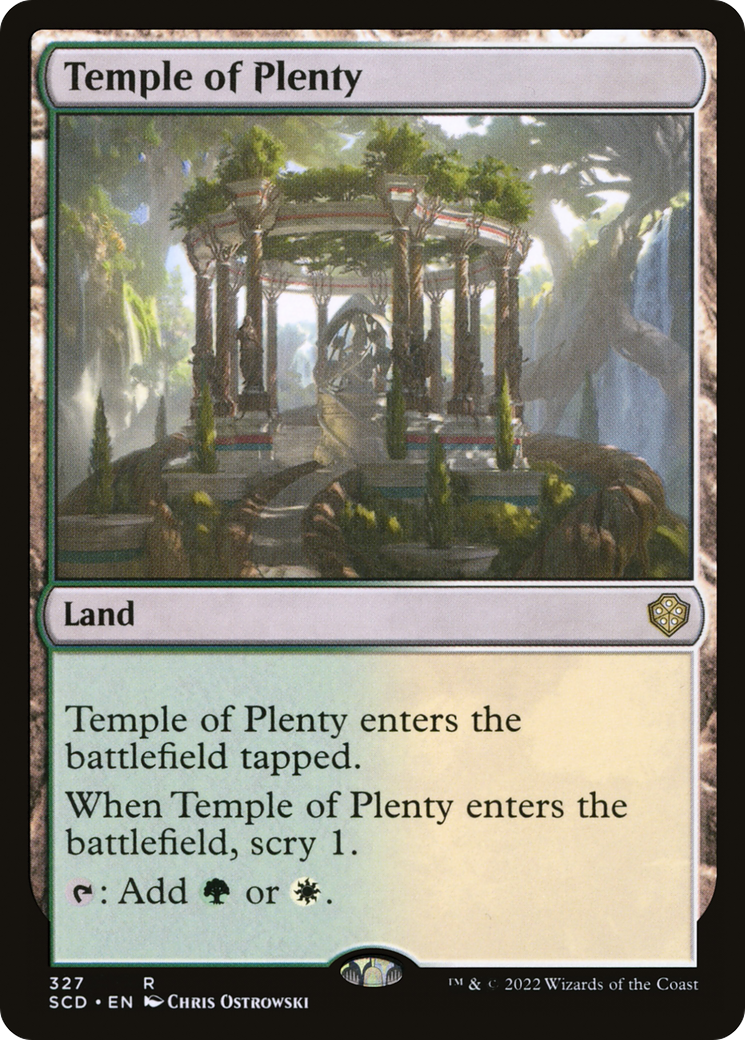 Temple of Plenty [Starter Commander Decks] | PLUS EV GAMES 