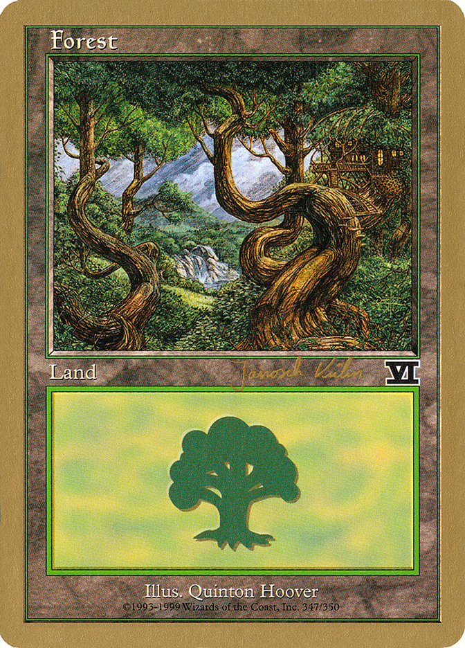 Forest (jk347) (Janosch Kuhn) [World Championship Decks 2000] | PLUS EV GAMES 