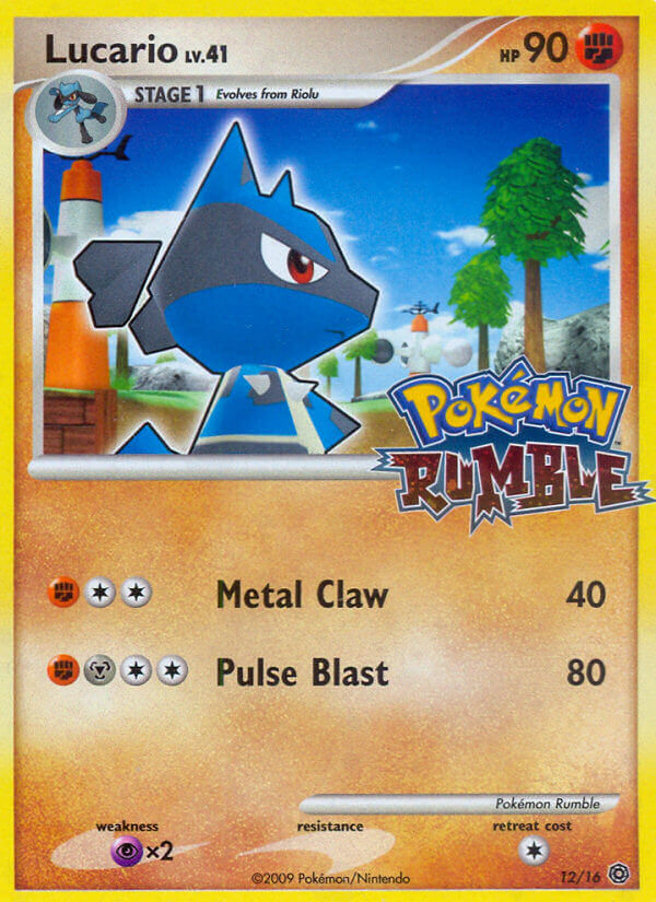 Lucario (12/16) [Pokémon Rumble] | PLUS EV GAMES 