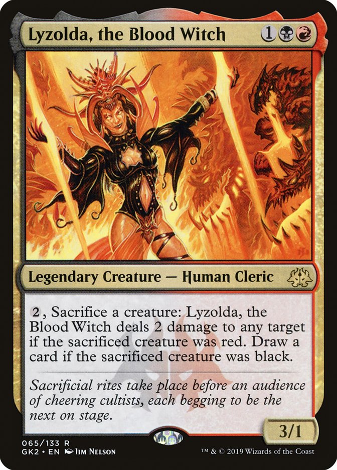 Lyzolda, the Blood Witch [Ravnica Allegiance Guild Kit] | PLUS EV GAMES 