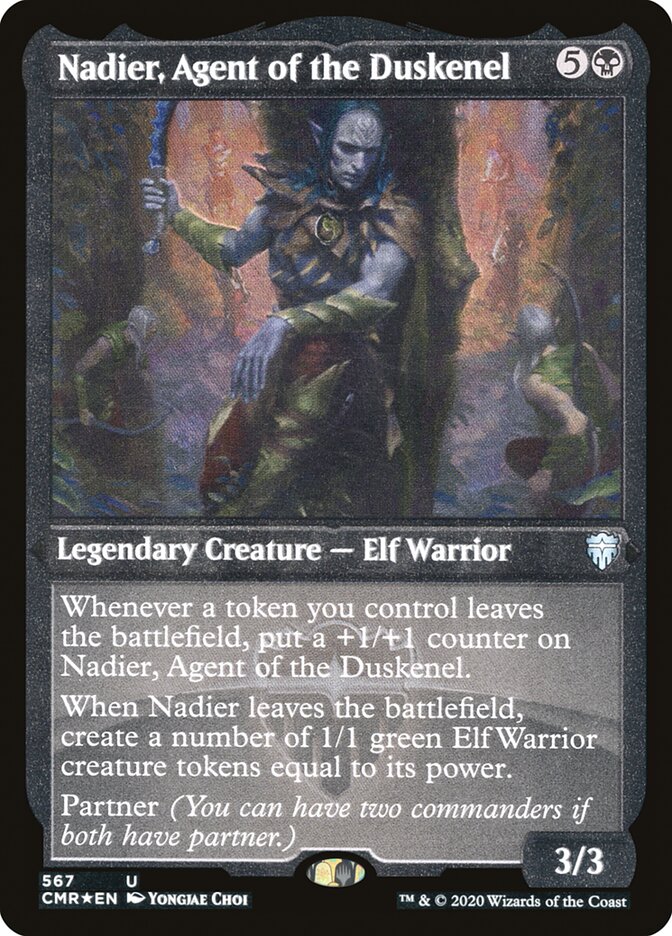 Nadier, Agent of the Duskenel [Commander Legends Etched] | PLUS EV GAMES 