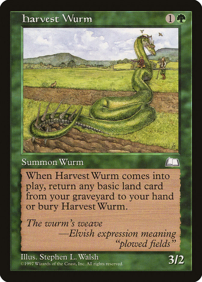 Harvest Wurm [Weatherlight] | PLUS EV GAMES 