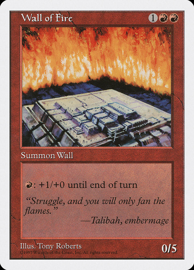 Wall of Fire [Fifth Edition] | PLUS EV GAMES 