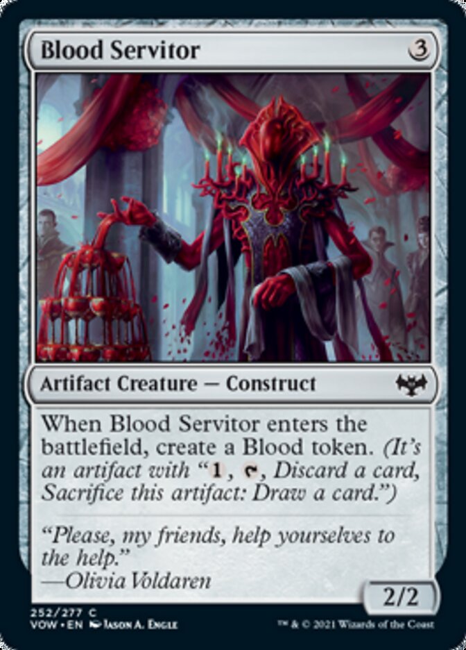 Blood Servitor [Innistrad: Crimson Vow] | PLUS EV GAMES 