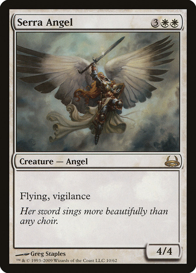 Serra Angel [Duel Decks: Divine vs. Demonic] | PLUS EV GAMES 