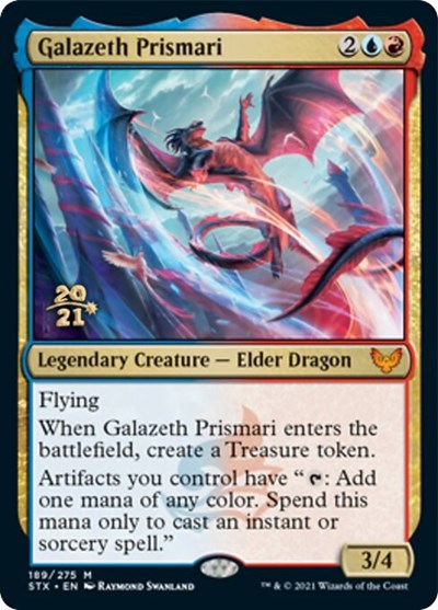 Galazeth Prismari [Strixhaven: School of Mages Prerelease Promos] | PLUS EV GAMES 