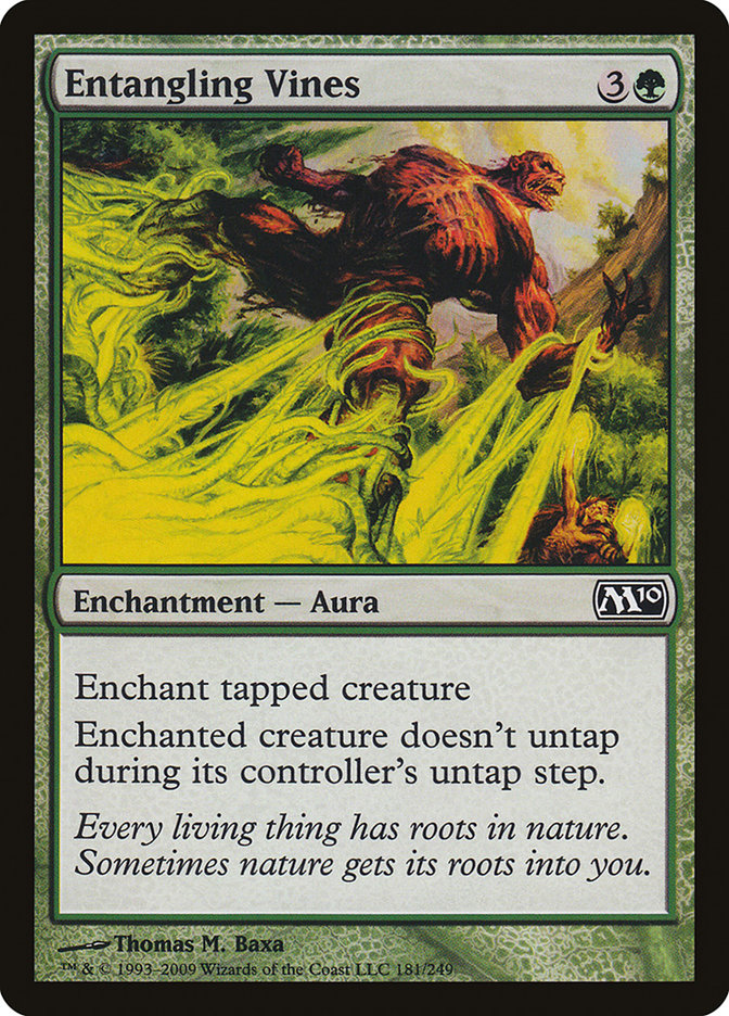 Entangling Vines [Magic 2010] | PLUS EV GAMES 