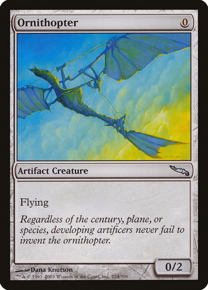 Ornithopter [Mirrodin] | PLUS EV GAMES 