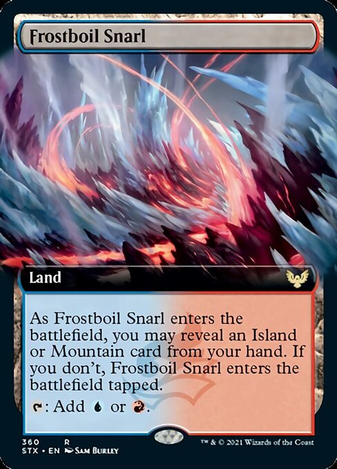 Frostboil Snarl (Extended) [Strixhaven: School of Mages] | PLUS EV GAMES 