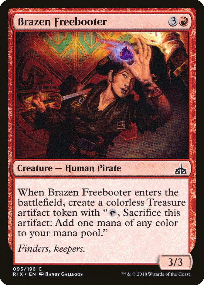 Brazen Freebooter [Rivals of Ixalan] | PLUS EV GAMES 