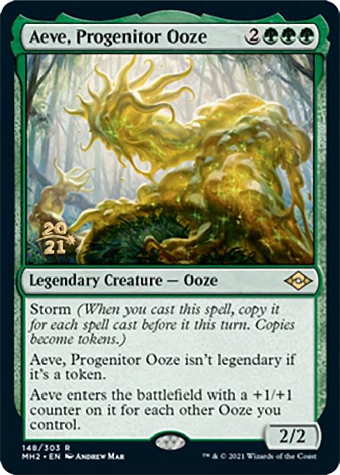 Aeve, Progenitor Ooze [Modern Horizons 2 Prerelease Promos] | PLUS EV GAMES 