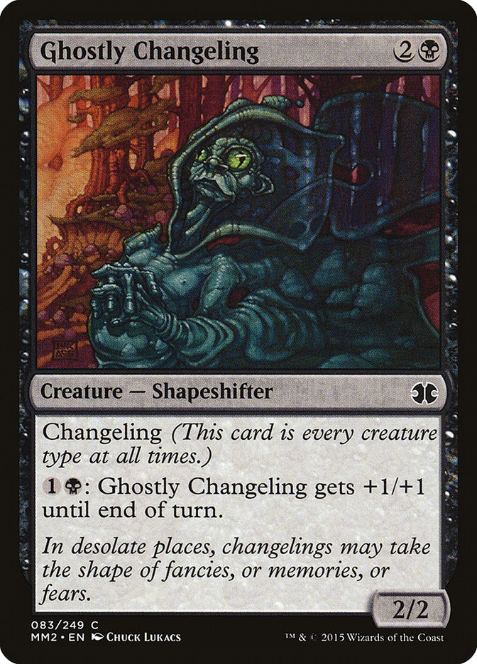 Ghostly Changeling [Modern Masters 2015] | PLUS EV GAMES 