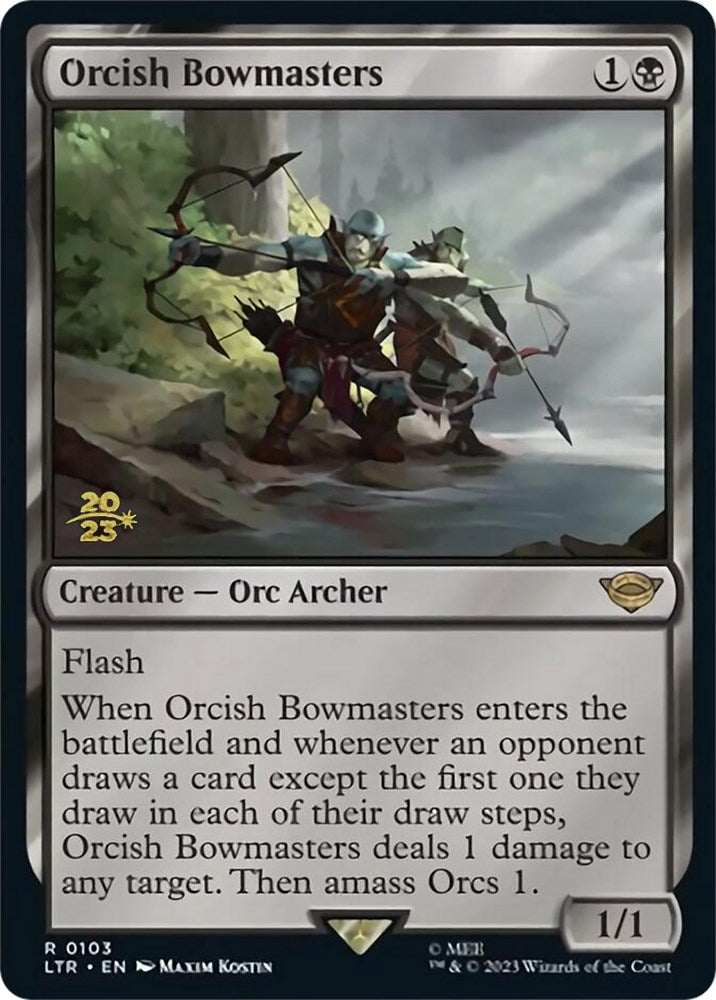 Orcish Bowmasters [The Lord of the Rings: Tales of Middle-Earth Prerelease Promos] | PLUS EV GAMES 