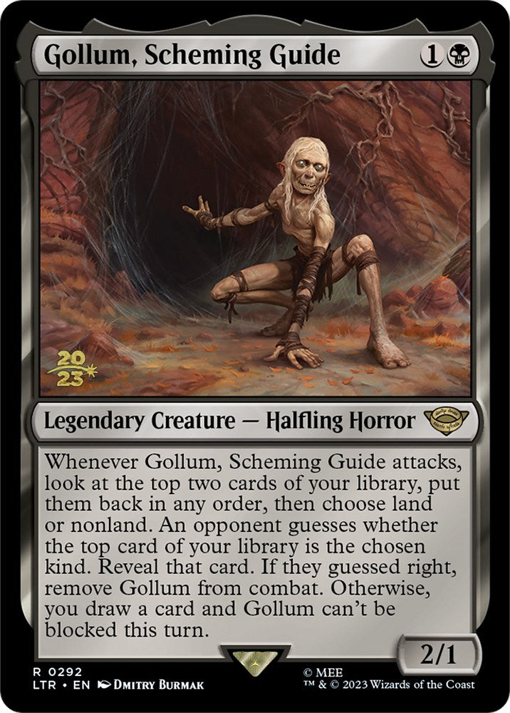 Gollum, Scheming Guide [The Lord of the Rings: Tales of Middle-Earth Prerelease Promos] | PLUS EV GAMES 