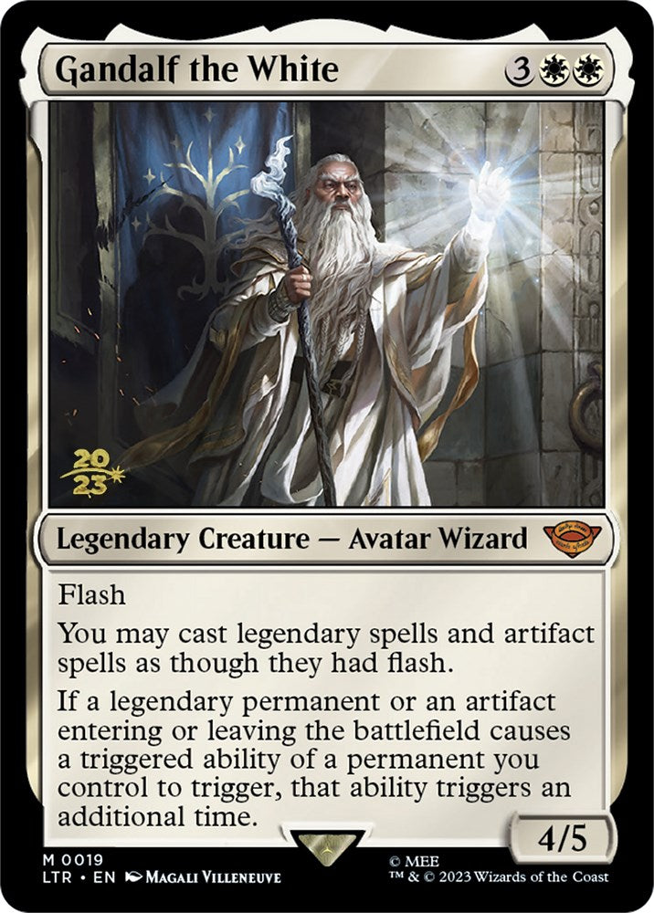 Gandalf the White [The Lord of the Rings: Tales of Middle-Earth Prerelease Promos] | PLUS EV GAMES 