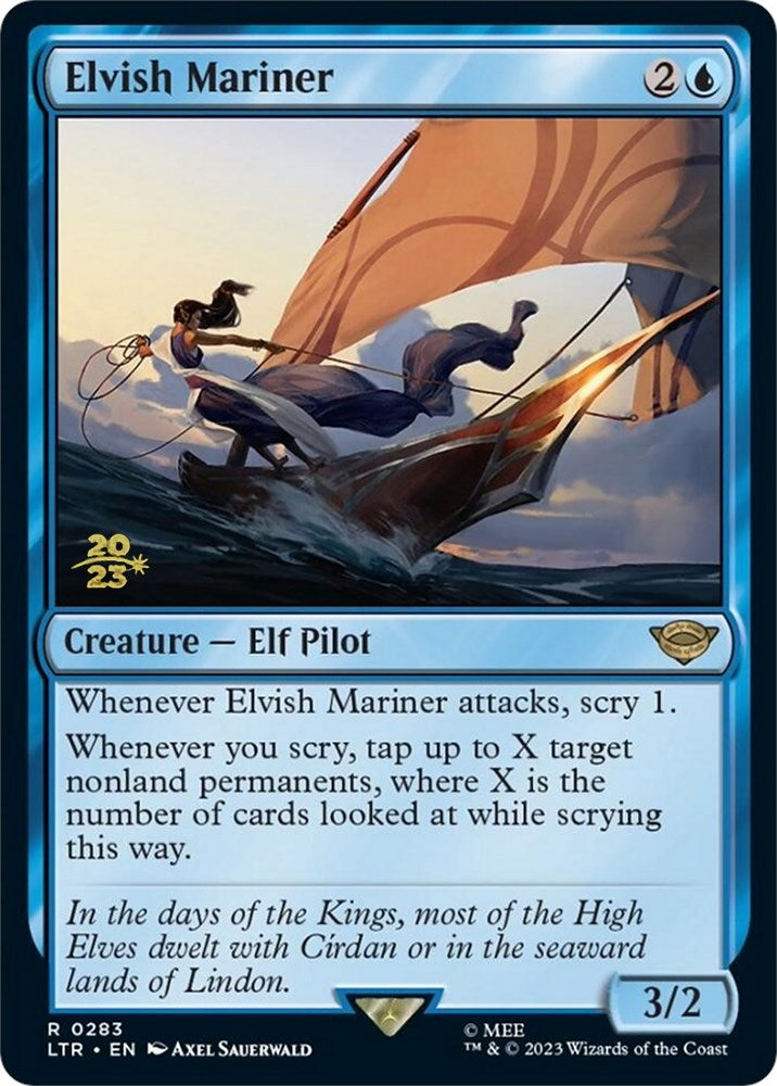 Elvish Mariner [The Lord of the Rings: Tales of Middle-Earth Prerelease Promos] | PLUS EV GAMES 