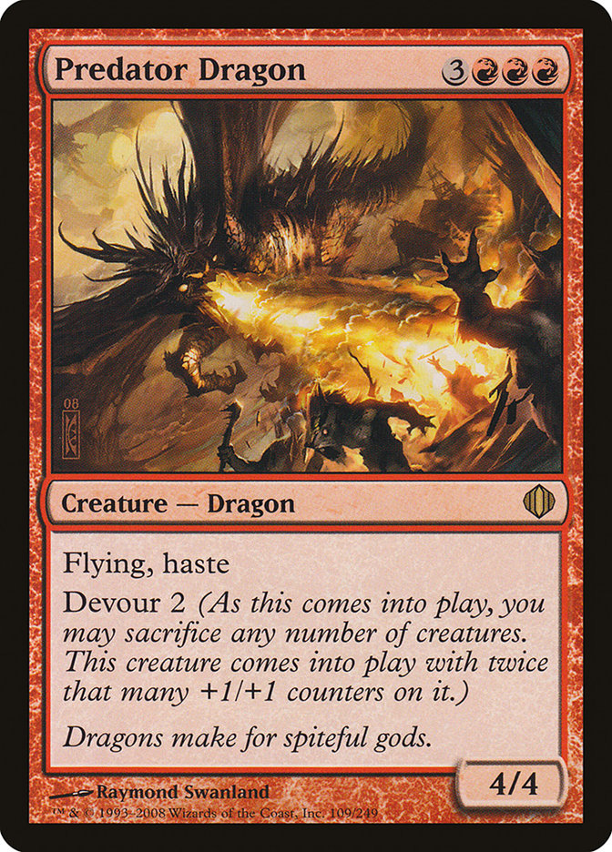 Predator Dragon [Shards of Alara] | PLUS EV GAMES 