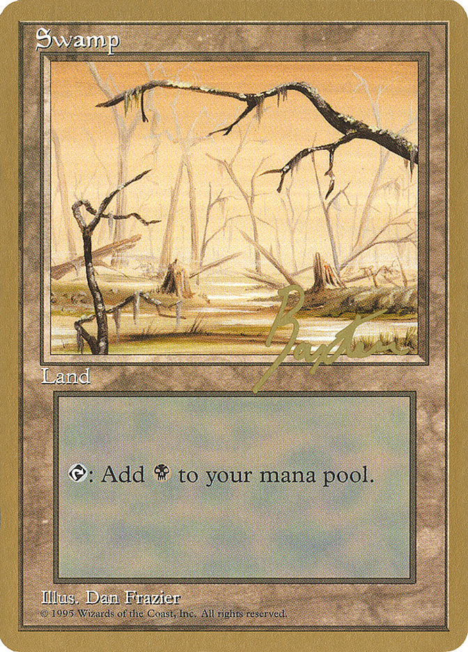 Swamp (gb370) (George Baxter) [Pro Tour Collector Set] | PLUS EV GAMES 