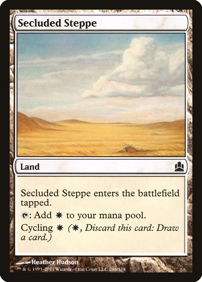 Secluded Steppe [Commander 2011] | PLUS EV GAMES 