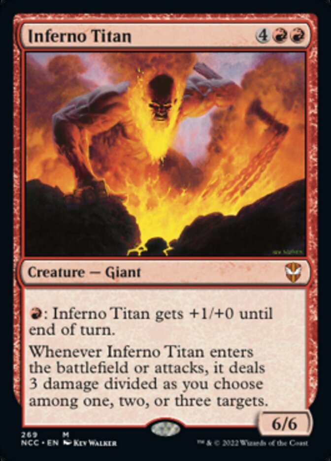 Inferno Titan [Streets of New Capenna Commander] | PLUS EV GAMES 