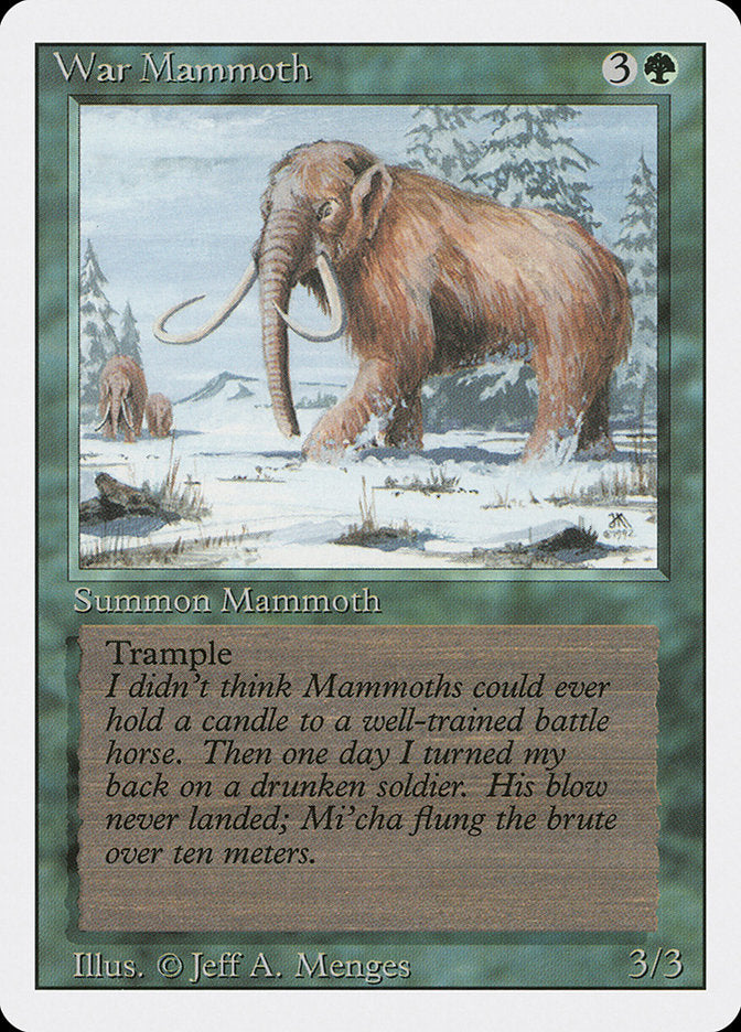 War Mammoth [Revised Edition] | PLUS EV GAMES 