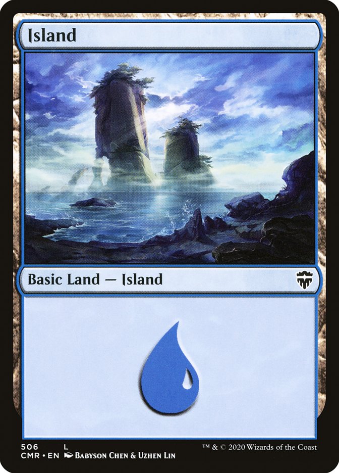 Island (506) [Commander Legends] | PLUS EV GAMES 