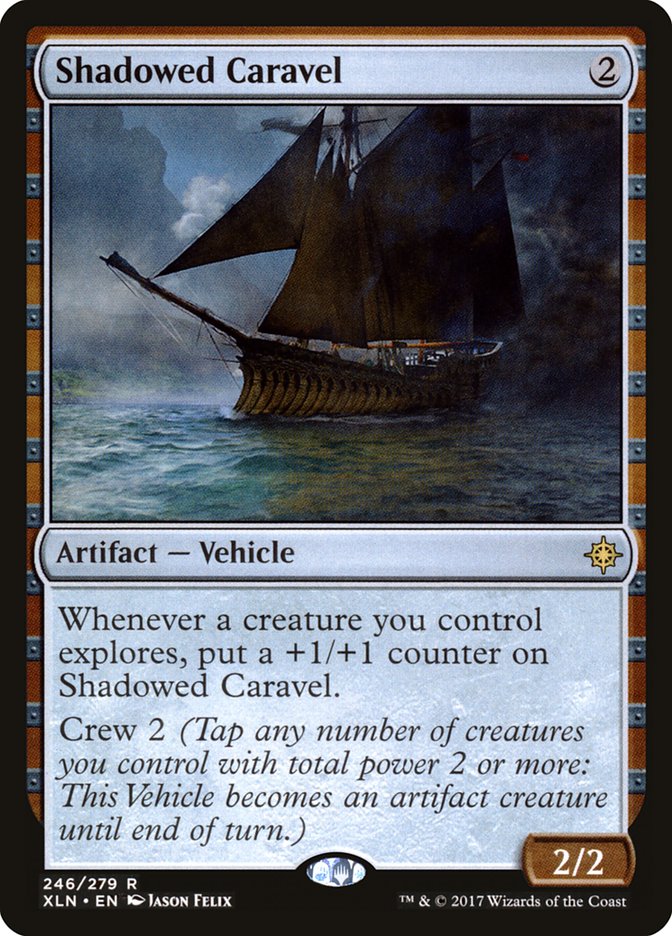 Shadowed Caravel [Ixalan] | PLUS EV GAMES 