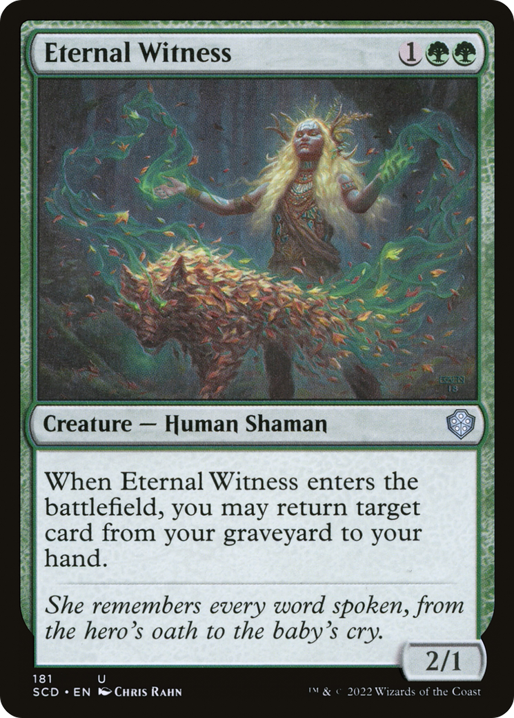 Eternal Witness [Starter Commander Decks] | PLUS EV GAMES 