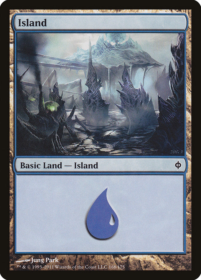 Island (168) [New Phyrexia] | PLUS EV GAMES 