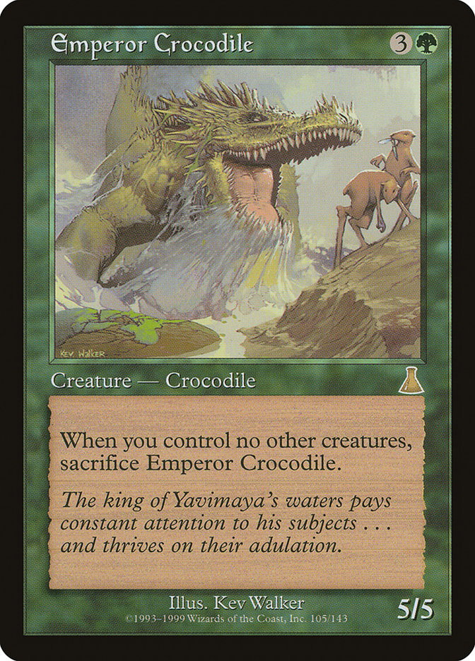 Emperor Crocodile [Urza's Destiny] | PLUS EV GAMES 