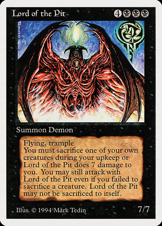 Lord of the Pit [Summer Magic / Edgar] | PLUS EV GAMES 