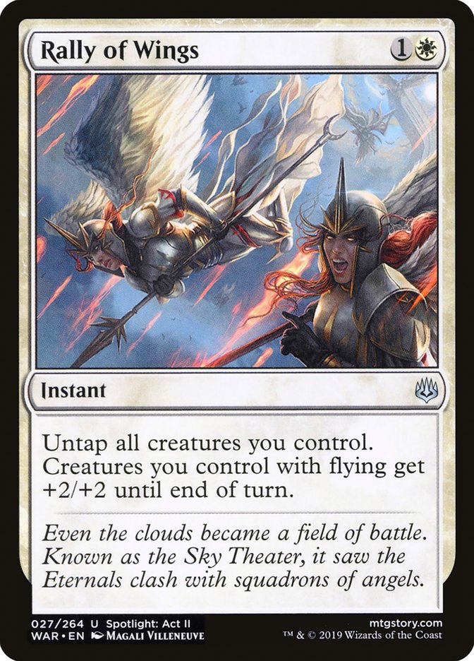 Rally of Wings [War of the Spark] | PLUS EV GAMES 