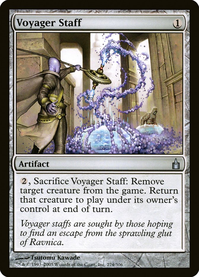 Voyager Staff [Ravnica: City of Guilds] | PLUS EV GAMES 