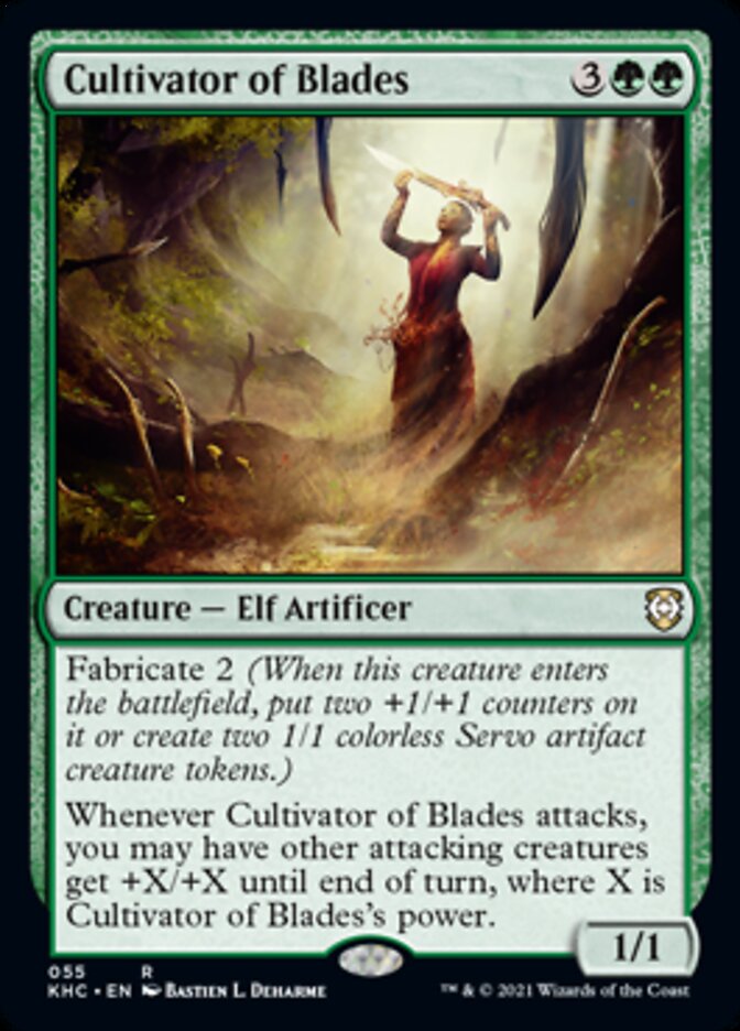 Cultivator of Blades [Kaldheim Commander] | PLUS EV GAMES 