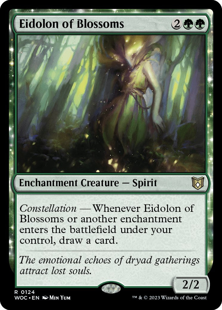 Eidolon of Blossoms [Wilds of Eldraine Commander] | PLUS EV GAMES 