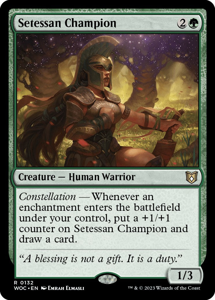 Setessan Champion [Wilds of Eldraine Commander] | PLUS EV GAMES 