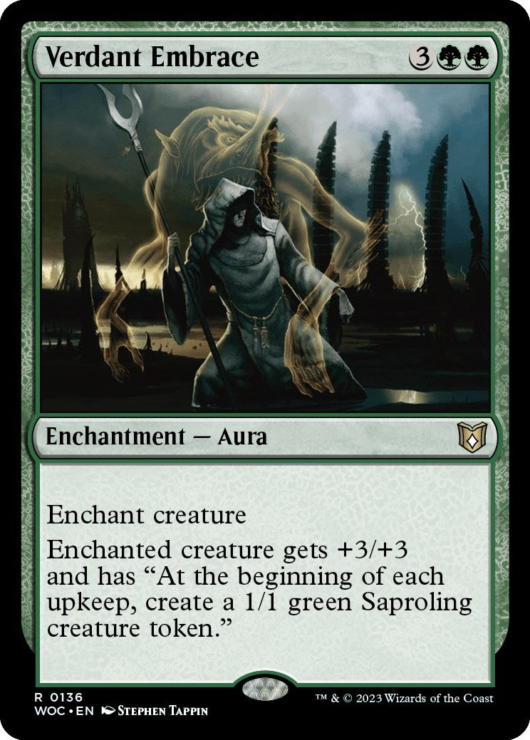 Verdant Embrace [Wilds of Eldraine Commander] | PLUS EV GAMES 