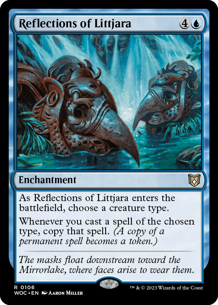 Reflections of Littjara [Wilds of Eldraine Commander] | PLUS EV GAMES 