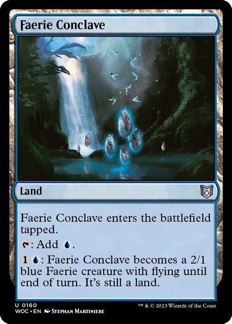 Faerie Conclave [Wilds of Eldraine Commander] | PLUS EV GAMES 