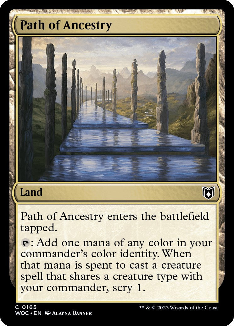 Path of Ancestry [Wilds of Eldraine Commander] | PLUS EV GAMES 