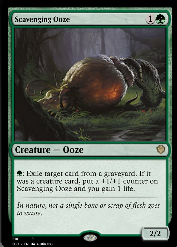 Scavenging Ooze [Starter Commander Decks] | PLUS EV GAMES 