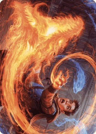 Frantic Firebolt Art Card [Wilds of Eldraine Art Series] | PLUS EV GAMES 