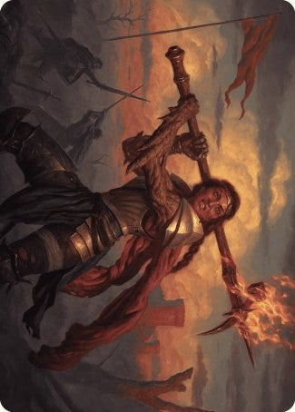 Imodane, the Pyrohammer Art Card [Wilds of Eldraine Art Series] | PLUS EV GAMES 