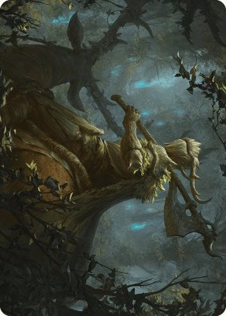 Verdant Outrider Art Card [Wilds of Eldraine Art Series] | PLUS EV GAMES 