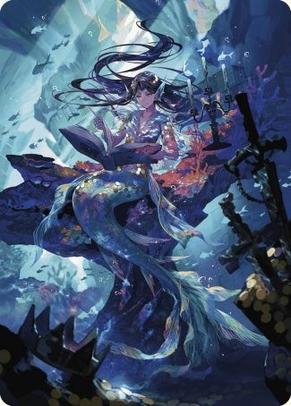 Rhystic Study Art Card [Wilds of Eldraine Art Series] | PLUS EV GAMES 