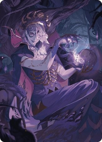 Necropotence Art Card [Wilds of Eldraine Art Series] | PLUS EV GAMES 