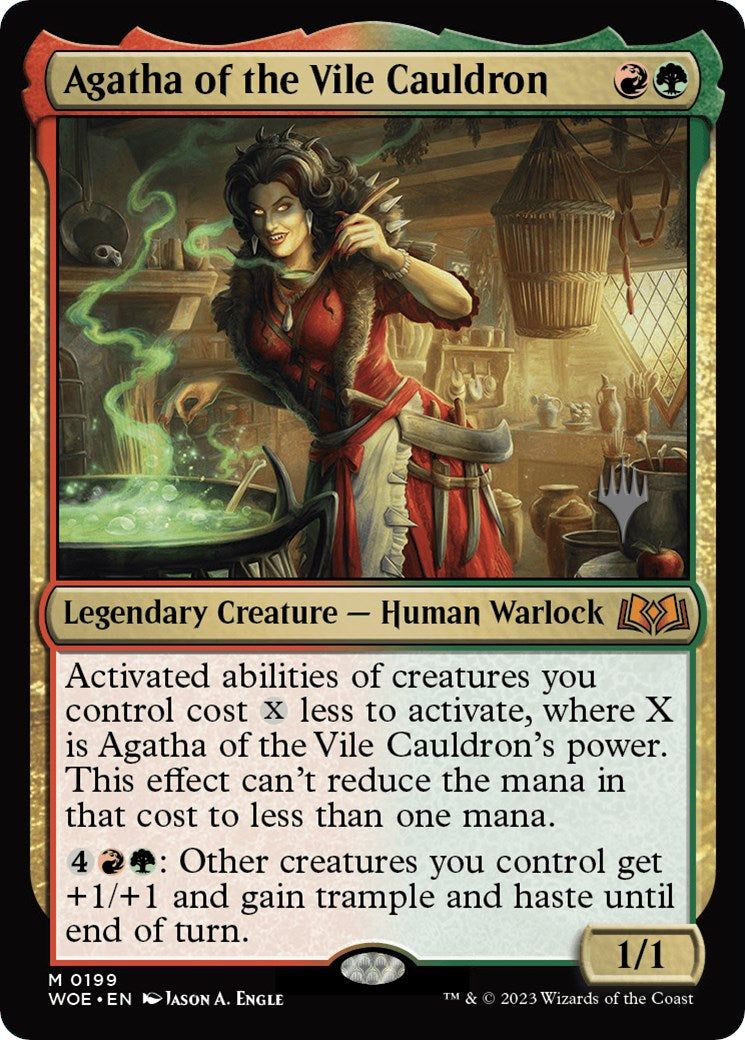 Agatha of the Vile Cauldron (Promo Pack) [Wilds of Eldraine Promos] | PLUS EV GAMES 