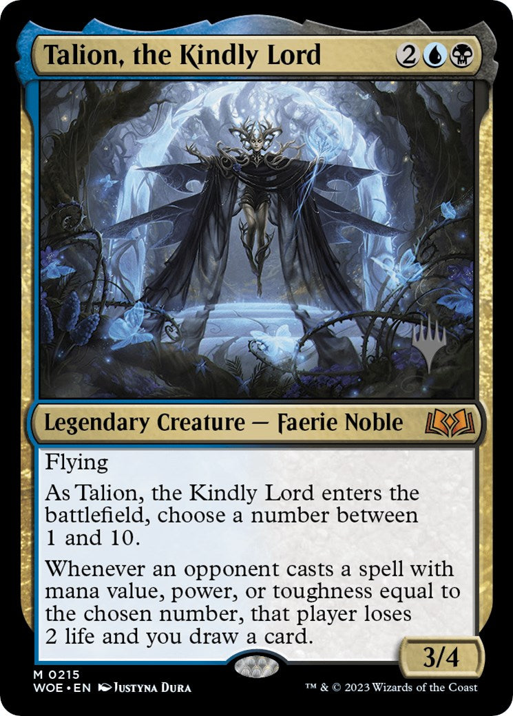 Talion, the Kindly Lord (Promo Pack) [Wilds of Eldraine Promos] | PLUS EV GAMES 