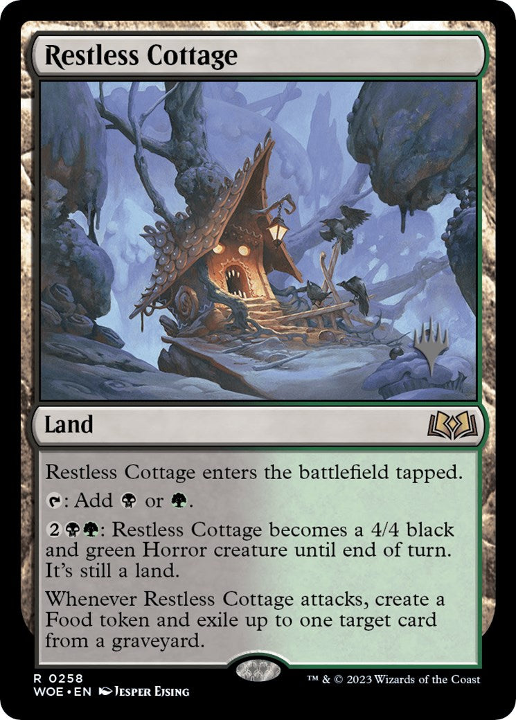 Restless Cottage (Promo Pack) [Wilds of Eldraine Promos] | PLUS EV GAMES 