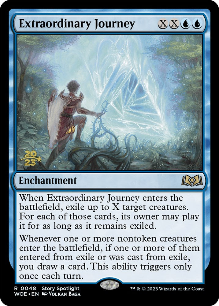 Extraordinary Journey [Wilds of Eldraine Prerelease Promos] | PLUS EV GAMES 